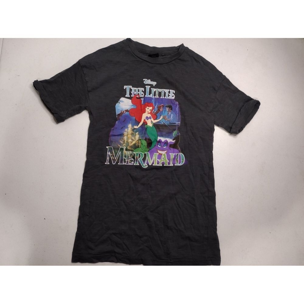Disney Princess Girls T-Shirt Bundle Ariel Belle Jasmine Aurora Lot Size M 7-8 - Picture 3 of 4